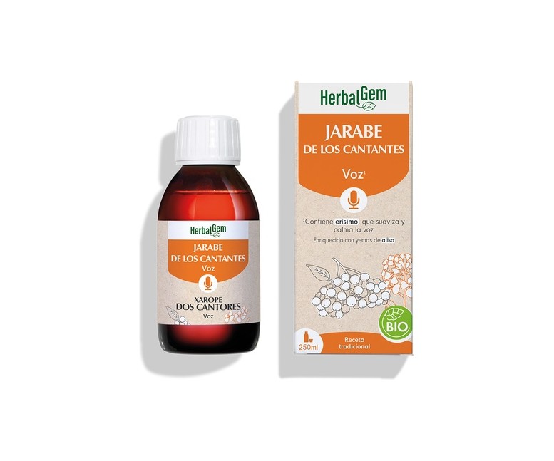 Jarabe de los cantantes 250 ml Herbalgem