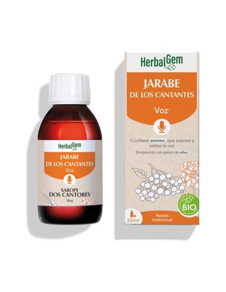 Jarabe de los cantantes 250 ml Herbalgem