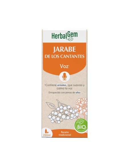 Jarabe de los cantantes 250 ml Herbalgem