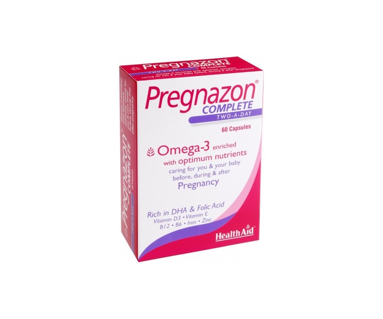 Pregnazon Complete 60 comprimidos Health aid