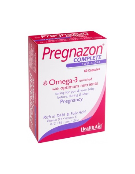 Pregnazon Complete 60 comprimidos Health aid