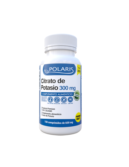 Citrato de potasio 300 mg 150 comprimidos Polaris Formula