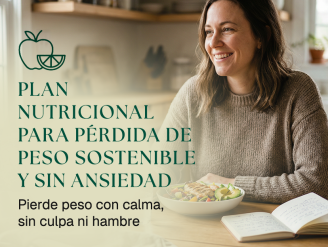 Plan nutricional para pérdida de peso sostenible y sin...