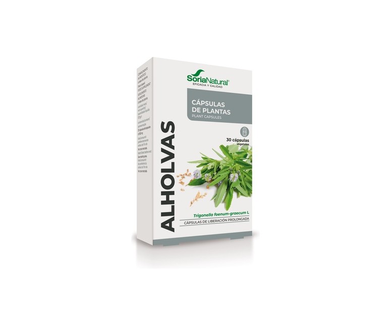 03 S Alholva (Fórmula XXI) 30 cápsulas Soria Natural