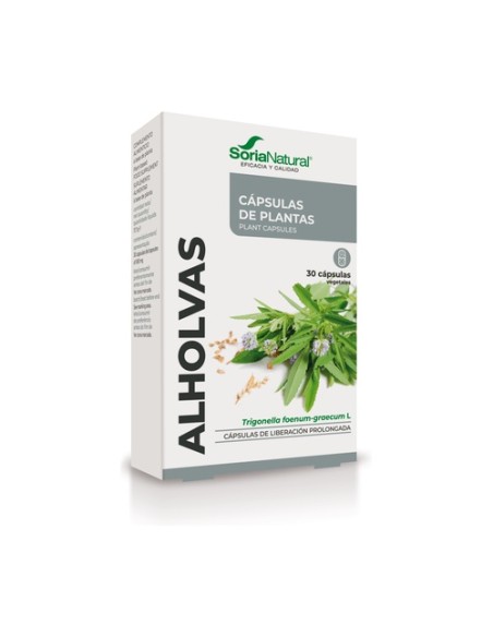 03 S Alholva (Fórmula XXI) 30 cápsulas Soria Natural