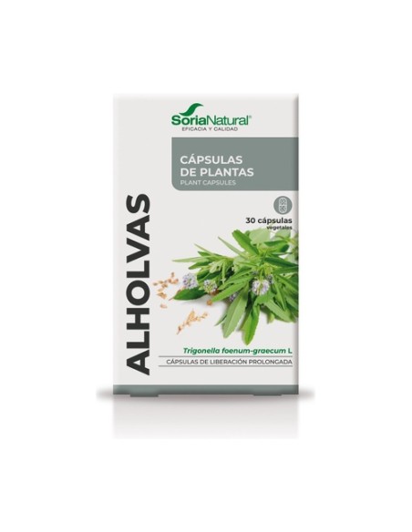 03 S Alholva (Fórmula XXI) 30 cápsulas Soria Natural