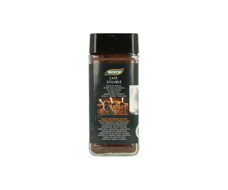 Café soluble instantáneo 100 g Biocop