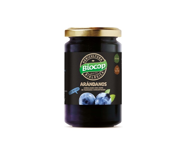 Compota de arándanos bio 265 g Biocop