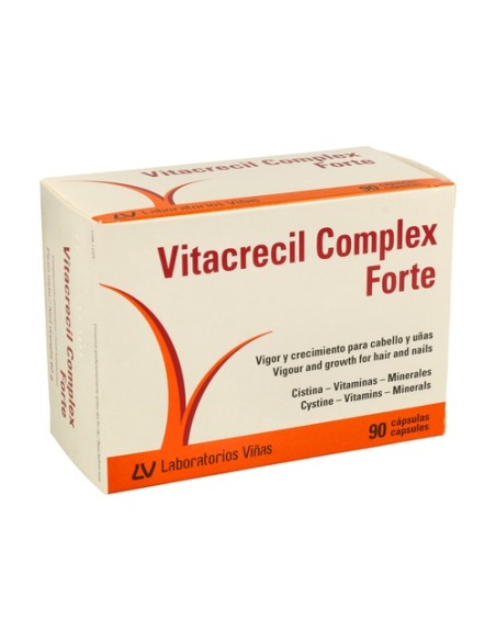 Vitacrecil Complex Forte 90 cápsulas Laboratorios Viñas