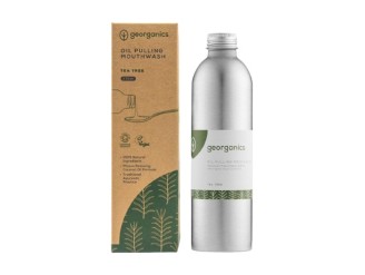 Enjuague bucal de aceite de árbol de té