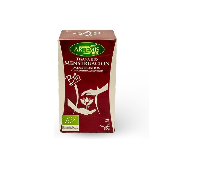 Infusión para Menstruación Bio 20 bolsitas infusoras Artemis