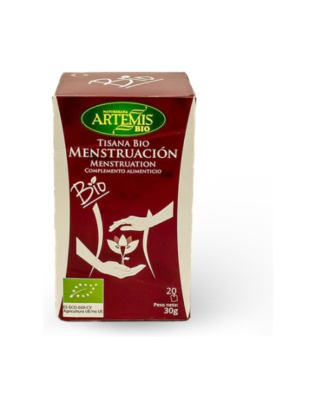 Infusión para Menstruación Bio 20 bolsitas infusoras Artemis