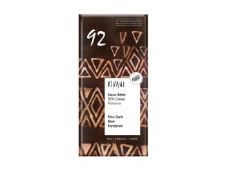 Chocolate negro 92% Panamá con azúcar de coco bio