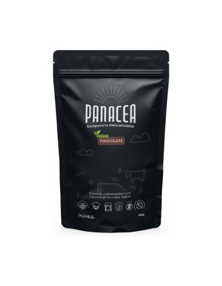 Panacea vegana de chocolate 350 g de polvo Paleobull