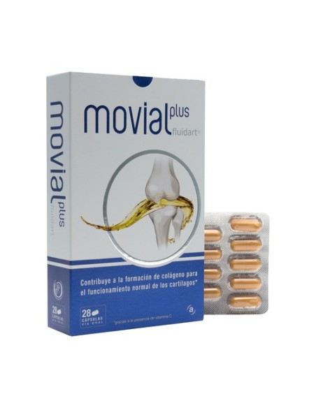 Movial Plus Fluidart 28 cápsulas Actafarma