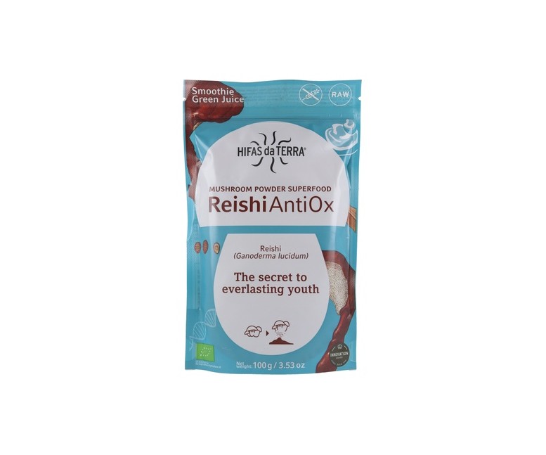Reishi Antiox 100 g Hifas da Terra