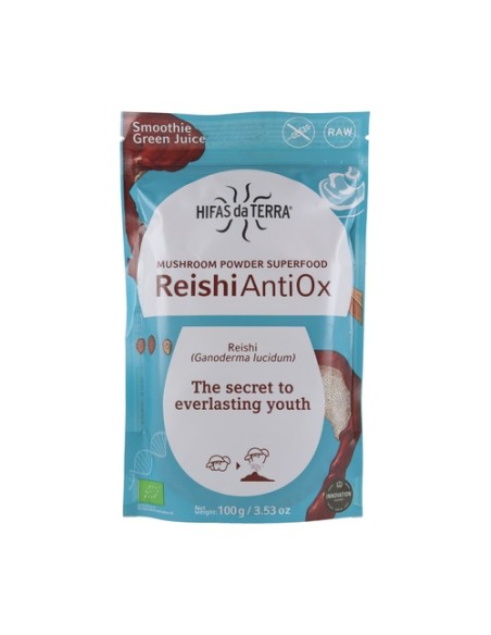 Reishi Antiox 100 g Hifas da Terra