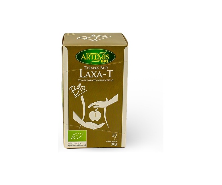 Infusión laxa T regula el organismo Bio 20 bolsitas infusoras Artemis