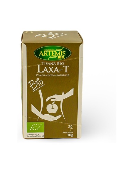 Infusión laxa T regula el organismo Bio 20 bolsitas infusoras Artemis