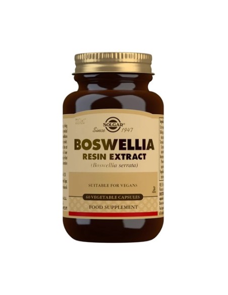 Boswellia extracto de Resina 60 cápsulas vegetales Solgar