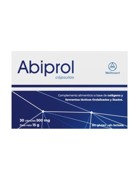 Abiprol paraprobiótico 30 cápsulas de 500mg Welmont