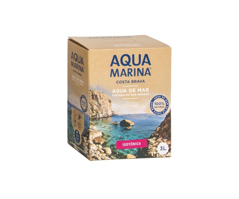 Agua de mar isotónica 3 L Aquamarina Costa Brava