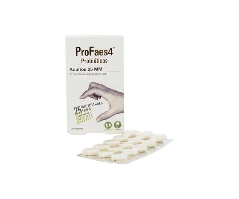 Probiótico Adultos 25.000 Millones 30 cápsulas ProFaes4