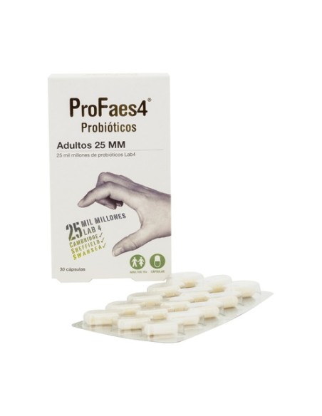 Probiótico Adultos 25.000 Millones 30 cápsulas ProFaes4