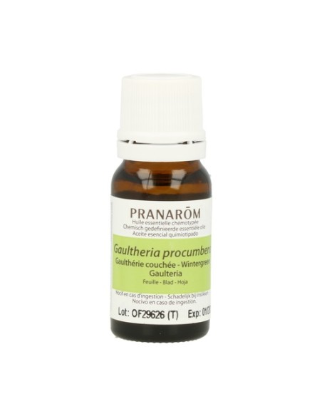 Aceite esencial de Gaulteria 10 ml de aceite esencial Pranarom