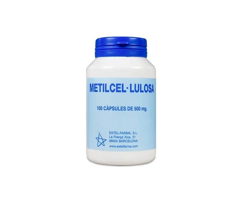 Metilcelulosa tránsito intestinal 100 cápsulas de 500mg Estel Pharma