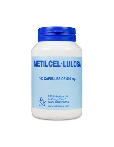 Metilcelulosa tránsito intestinal 100 cápsulas de 500mg Estel Pharma