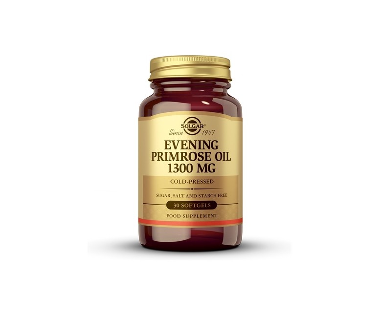 Aceite de Prímula de Rosa 30 perlas de 1300mg (1300mg) Solgar