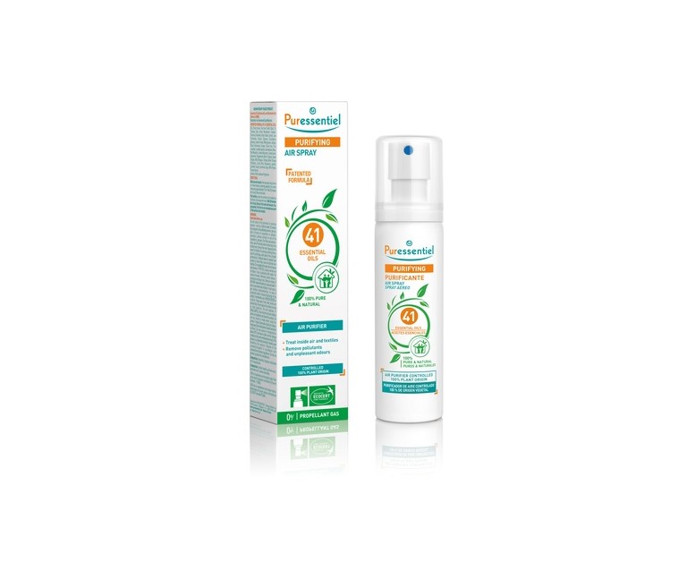 Spray Aéreo Purificante 41 Aceites esenciales 75 ml Puressentiel