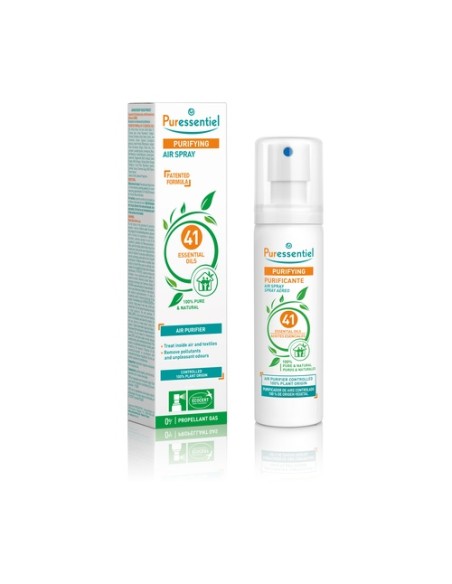 Spray Aéreo Purificante 41 Aceites esenciales 75 ml Puressentiel