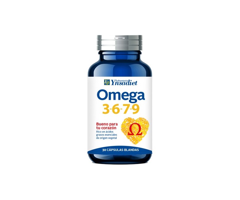 Omega 3, 6, 7, 9 30 cápsulas Nutriox