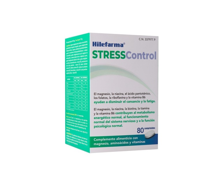 Stress Control 80 comprimidos Hilefarma