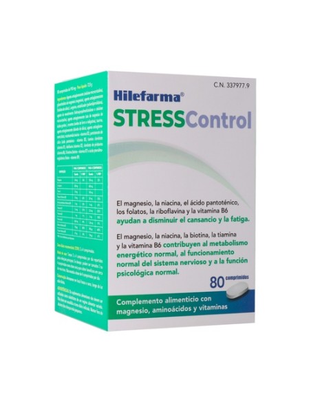 Stress Control 80 comprimidos Hilefarma