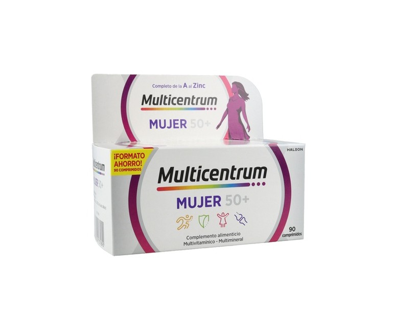 Multicentrum Mujer 50+ 90 comprimidos Multicentrum