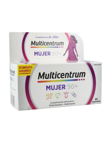 Multicentrum Mujer 50+ 90 comprimidos Multicentrum