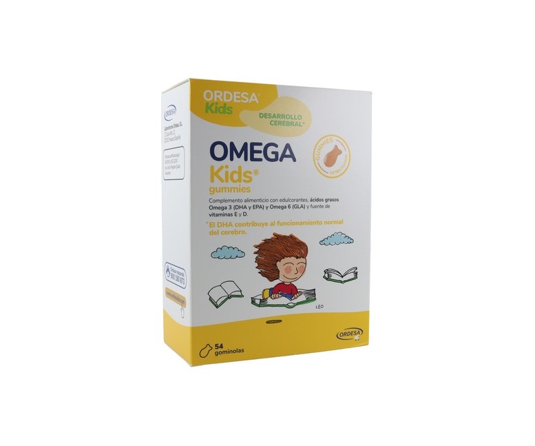 Omega Kids Gummies 54 unidades Ordesa
