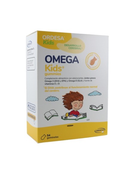 Omega Kids Gummies 54 unidades Ordesa