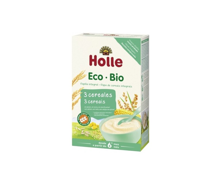 Papilla de 3 cereales Bio 6m+ 250 g Holle