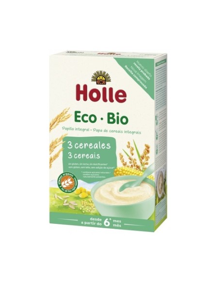 Papilla de 3 cereales Bio 6m+ 250 g Holle