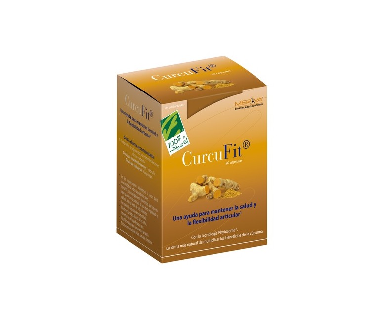 CurcuFit 90 cápsulas vegetales 100% Natural