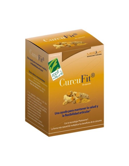 CurcuFit 90 cápsulas vegetales 100% Natural