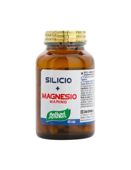 Silicio y Magnesio Marino 60 cápsulas Santiveri