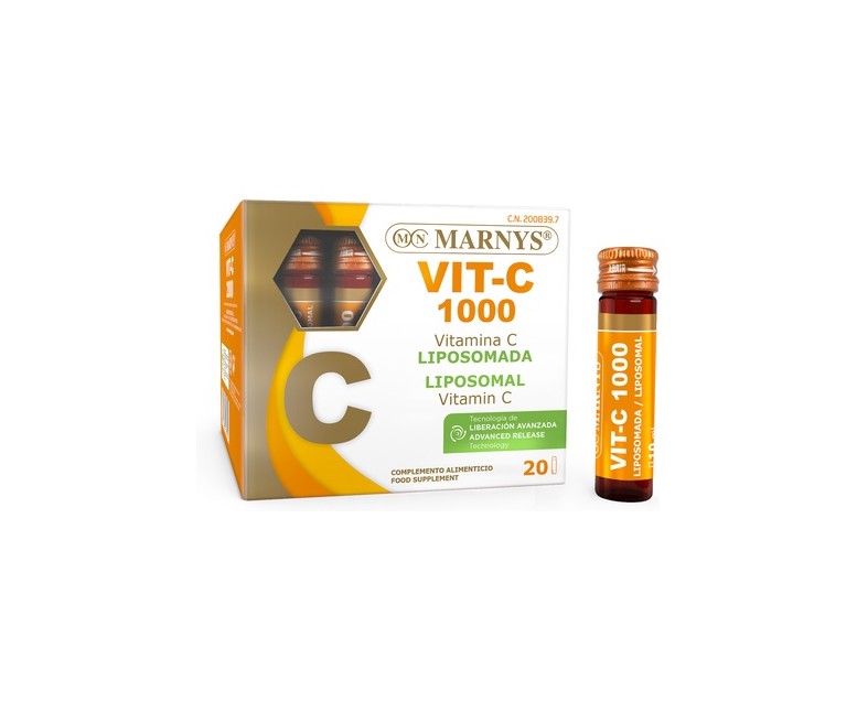 Vitamina C liposomada 20 viales de 10ml MARNYS®