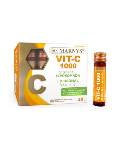 Vitamina C liposomada 20 viales de 10ml MARNYS®