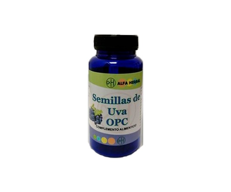 Opc semillas de uva 90 cápsulas Alfa Herbal
