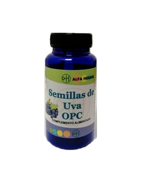 Opc semillas de uva 90 cápsulas Alfa Herbal